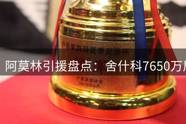 阿莫林引援盘点：舍什科7650万居首，多名高价球员在列